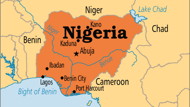 map 2 nigeria